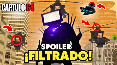 SPOILER FILTRADO Skibidi Toilet 64 ESTO PASARA Skibidi Toilet