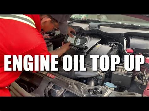 Diy Engine Oil Top Up Youtube