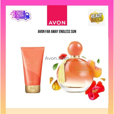 Avon Perfume Far Away Endless Sun Eau De Parfum Hand And Body