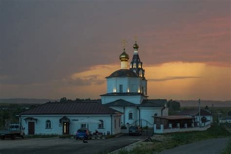 Храм Зачатия Иоанна Предтечи в селе Губино. Козельский район ...