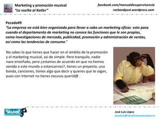 Marketing Y Promocion Musical Seg N Philip Kotler Ppt