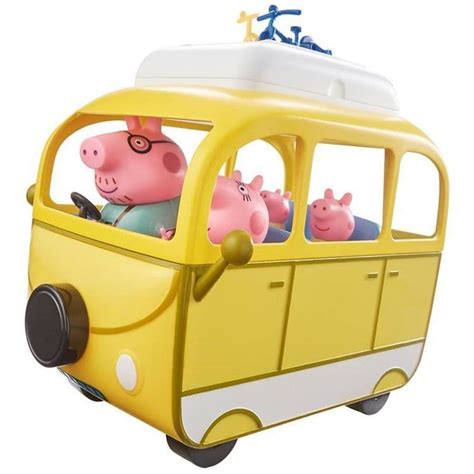 Peppa Pig Camping Trip Playset With Camper And Figures