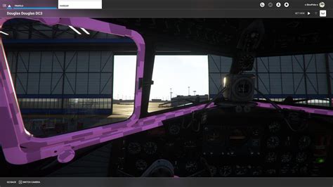 DC 3 Pink And Purple Checkers On Interior Textures Aircraft Systems