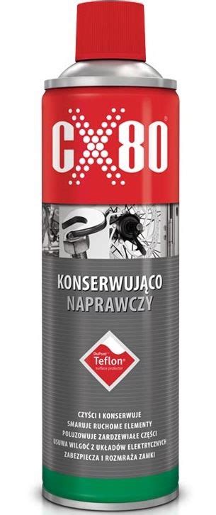 KONSERWUJACO NAPRAWCZY TEFLON CX80 500ml Preparat Wielofunkcyjny SUWMET