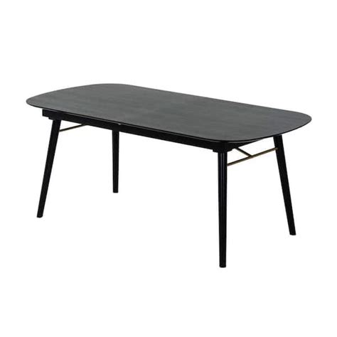 Benjara In Gray Wood Legs Dining Table Seat Of Bm The