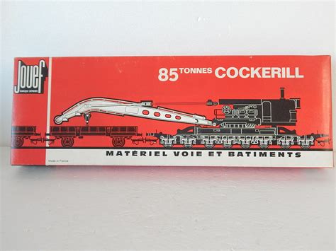 Jouef Boite Rouge Vide Grue Cockerill Coffret Ref Ho Cc Rails