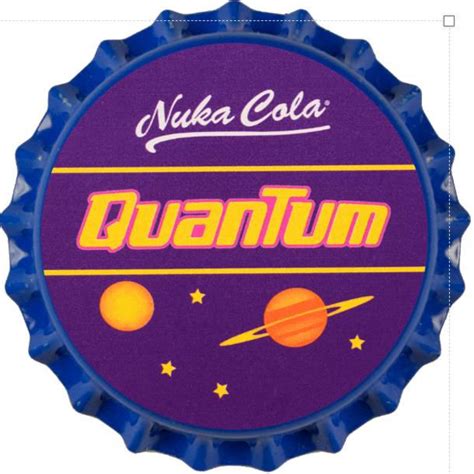 Nuka Cola Quantum Bottle Cap V2 by cory27 on DeviantArt