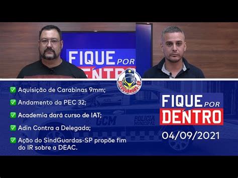 Fique Por Dentro Sindguardas Sp Programa Youtube