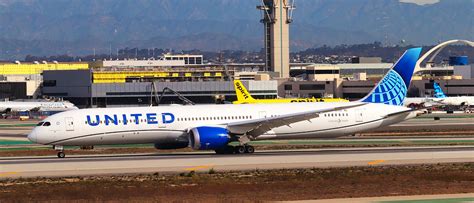 N United Airlines Boeing Lax Flickr