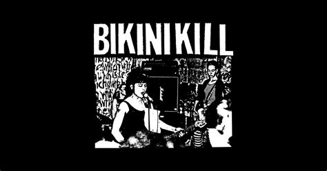 Bikini Kill Fan Art Desgn Bikini Kill Sticker TeePublic