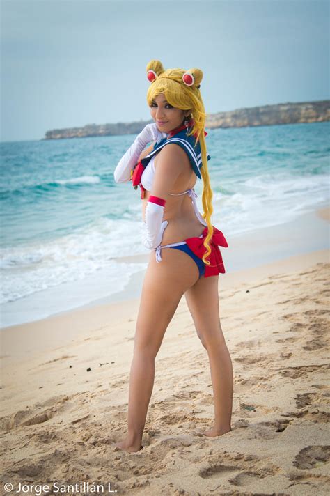 Sailor Moon Cosplay Beach By Devil Zukin Cosplay On Deviantart