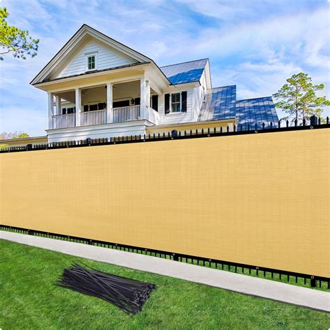 Amazon Cisvio X Sand Privacy Fence Screen Slockage