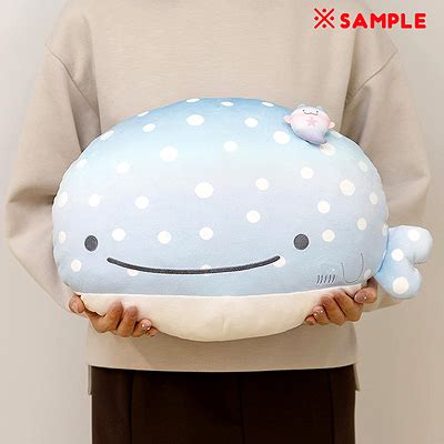 Buy San X Jinbesan Kokujira Planetarium Double Sided Plush Cushion At