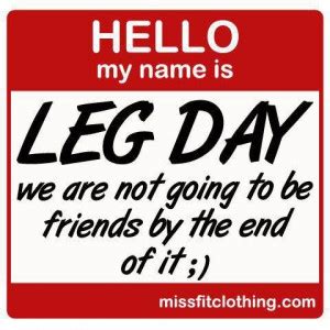 Leg Workout Quotes. QuotesGram