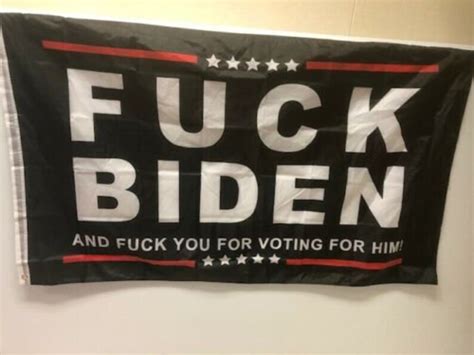 Fuck Joe Biden Flag New X Ft Grommets Maga New Sealed Flag Etsy