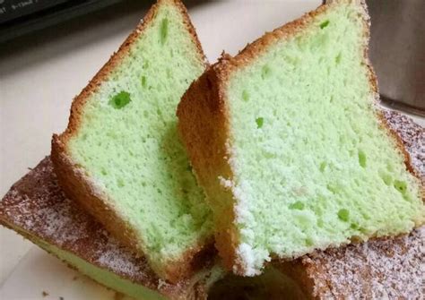 Resep Pandan Chiffon Cake Oleh Irine Cookpad