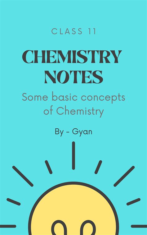 Class 11 Some Basic Concepts Of Chemistry Notes PDF Shop Handwritten