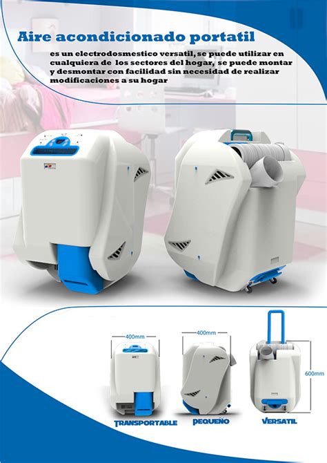 aire acondicionado portatil / Portable air conditioning on Behance