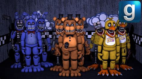 Gmod Fnaf Five Lost Nights At Freddy S Part Youtube