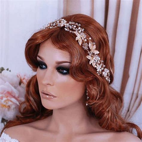 Bridal Hair Vine Headpiece Hairpiece Wreath Vines Head Piece Etsy