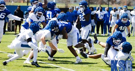 Kentucky Offensive Line Focused On Improving Run Blocking On3