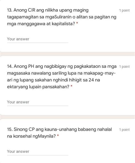 Pasagot Sa Nakakaalam Hirap Eh Brainly Ph