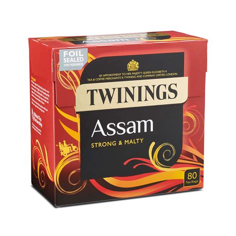 Twinings Assam Black Tea Strong And Malty 80 Envelopes