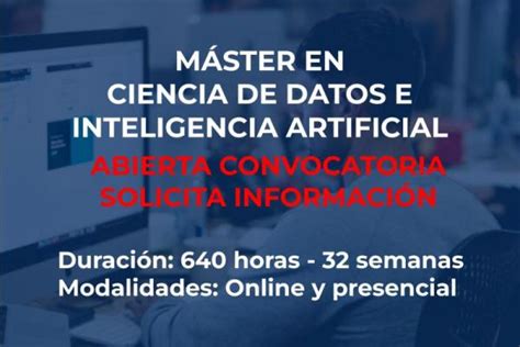 Máster En Ciencia De Datos E Inteligencia Artificial Futura Digital School