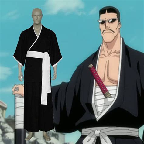 Bleach 7th Division Lieutenant Iba Tetsuzaemon Cosplay Outfits ...