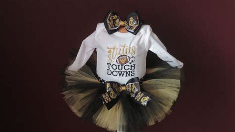 Tutus And Touch Downs Black And Gold Tutu Black And Gold Football Tutu