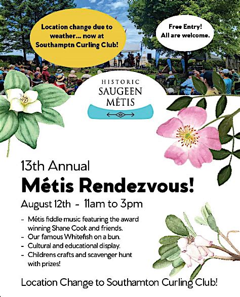 Th Annual M Tis Rendezvous Location Change