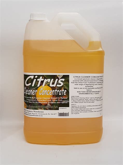 Citrus Cleaner Concentrate | TheCleanersWarehouse