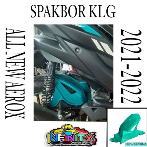 SPAKBOR KOLONG BELAKANG YAMAHA AEROX 155 2021 NEW AEROX MODEL NEMO