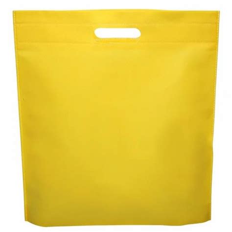 Yellow Plain Non Woven Bag Capacity 2 To 5 Kg At Rs 130 Kg In Kannur