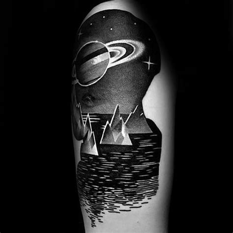 Amazing Saturn Tattoos With Meanings Ideas Body Art Guru