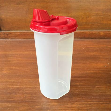 TUPPERWARE SOY SAUCE BOTTLE 650ml Botol Kecap Storage Kotak Bekal