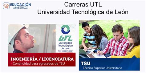 Lista De Carreras【universidad Tecnológica De León】