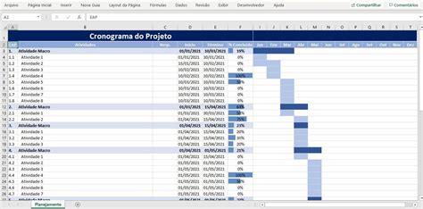 Modelo De Cronograma No Excel Hot Sex Picture