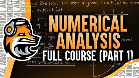 Numerical Analysis Full Course Part 1 Youtube