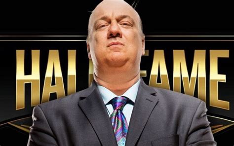 Paul Heyman Reveals Reasons For Initially Resisting Wwe Hall Of Fame