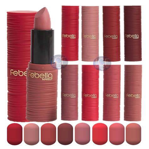 Febella Batom Lip Matte Bm Unid Distribuidora Jcf