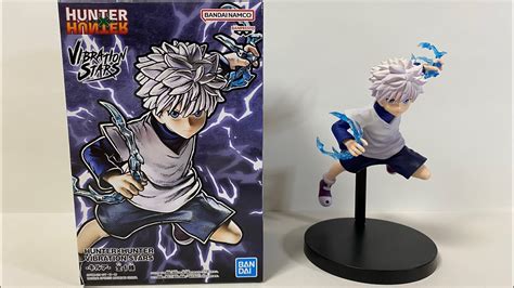 Unboxing Hunterhunter Vibration Stars Killua Zoldyck Figure Youtube