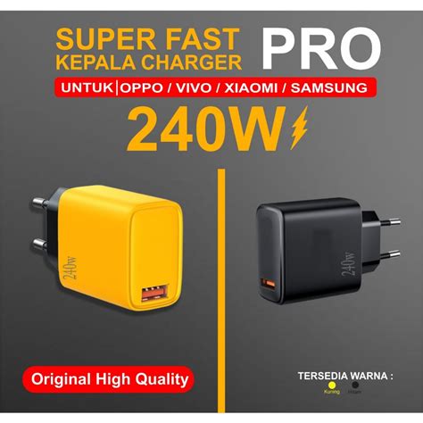 Jual Kepala Charger 240W Batok 131 Adaptor Fast Charging High