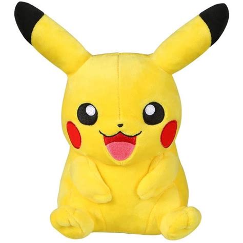 Peluche Pok Emon Peluche Pokemon Sourire Pikachu En Peluche De Poche