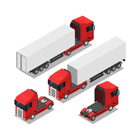 Truck Isometric On Behance