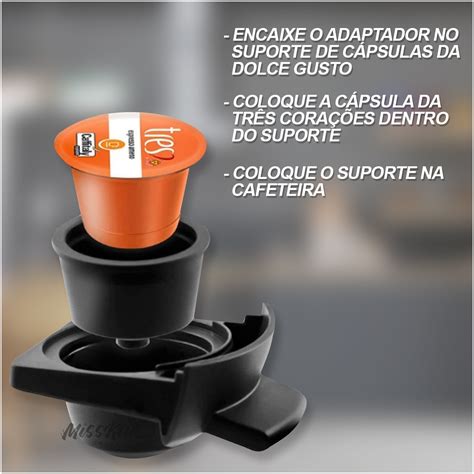 Adaptador Capsula Dolce Gusto Para 3 Coraçes Fácil Encaixe MercadoLivre