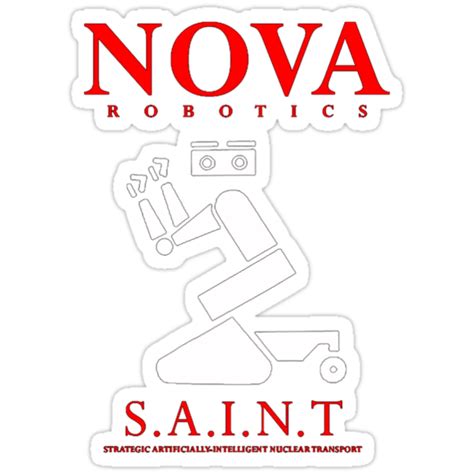 "Nova Robotics" Stickers by GradientPowell | Redbubble