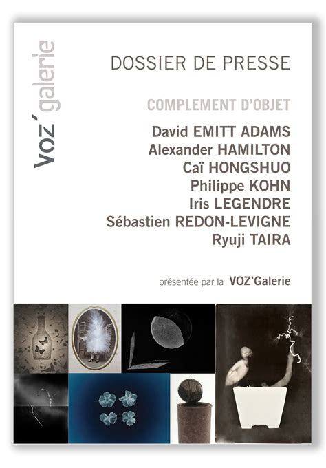 Complément Dobjet Voz‘galerie