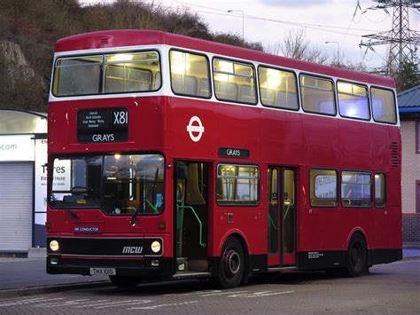 London Transport M1 MCW Metrobus Mk1 THX101S Ensignbus R Flickr