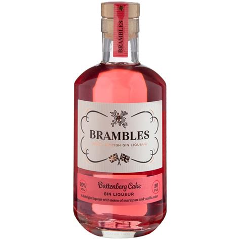 Brambles Battenburg Cake Gin Liqueur 50cl Gin Ts Bandm